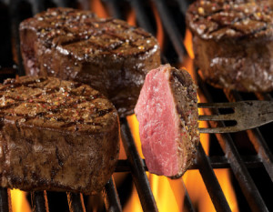 Filet Mignon on Grill