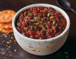 New in 2016 Beef and Red Bean Chili