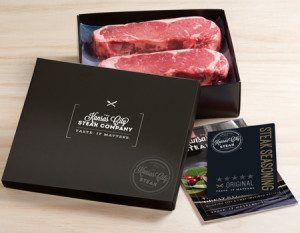 Gift Boxed Kansas City Strip Steaks