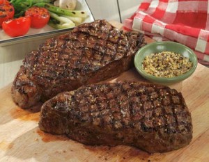Father's Day Cookout Strip Steaks