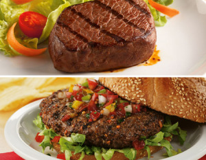 Top Sirloin and Steakburgers